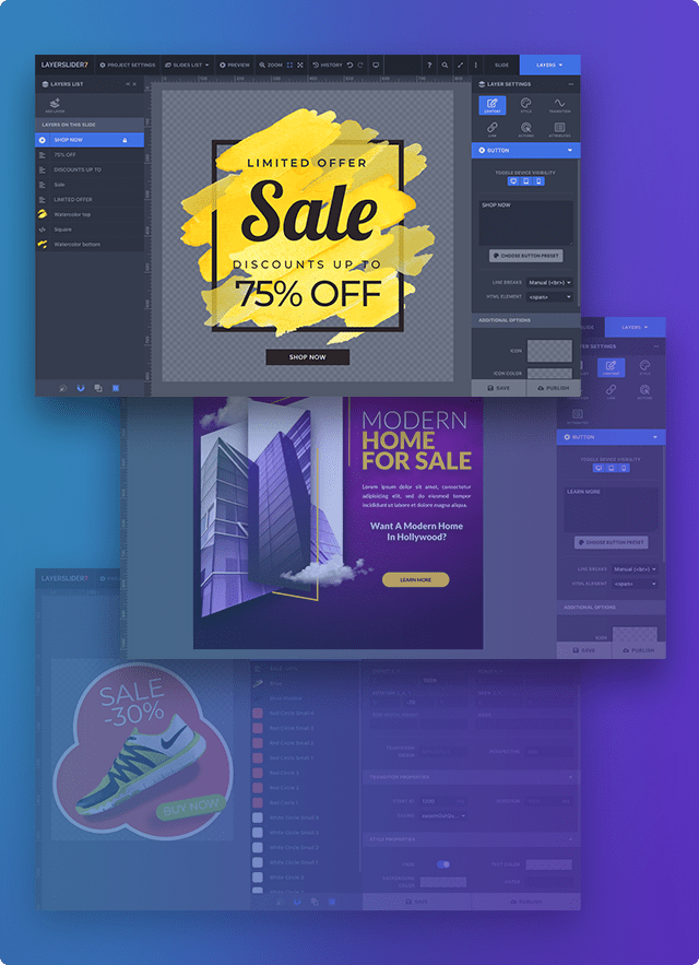 LayerSlider 7 Project Editor