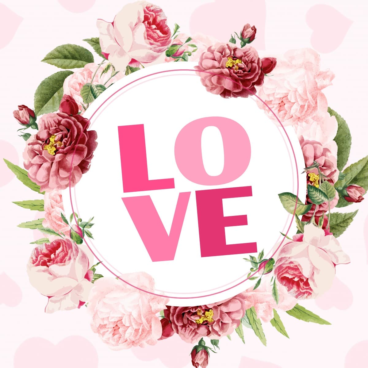 LOVE with Flowers | LayerSlider Free Slider Template